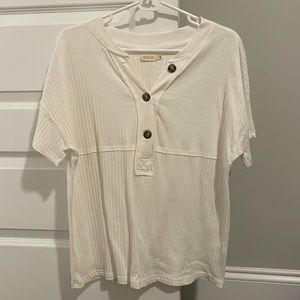 ROOLEE ribbed top